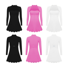 Load image into Gallery viewer, Sporty Scallop Dress