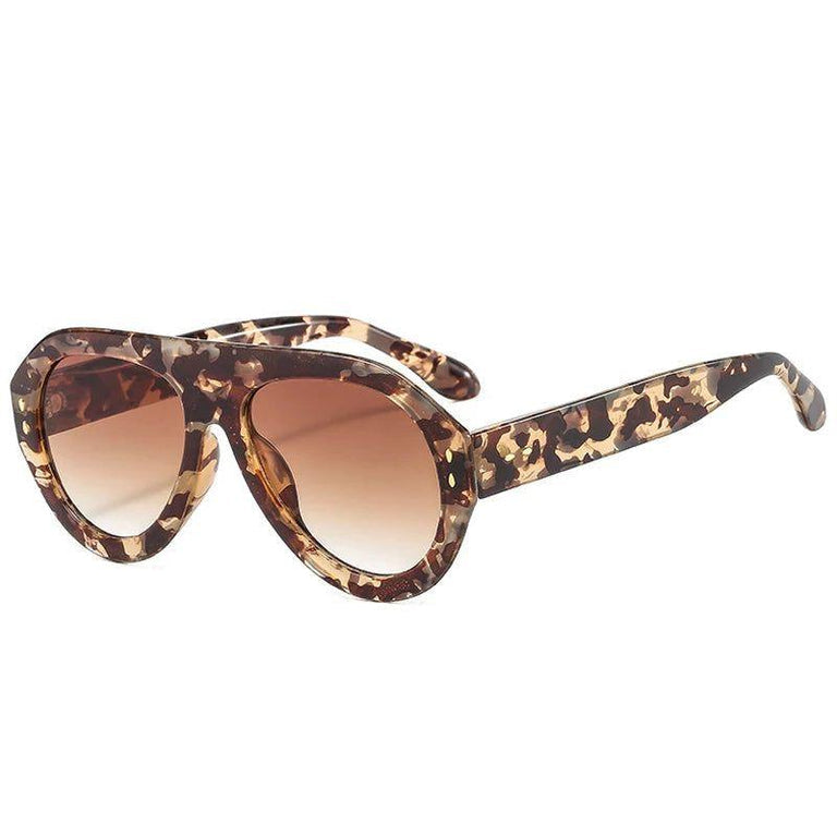 Oversized Tortoise Sunglasses