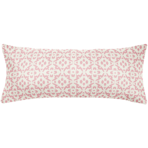 Laura Park Porto Tiles Blush 14x36 Pillow