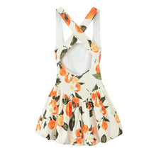Load image into Gallery viewer, Orange Mini Bubble Dress
