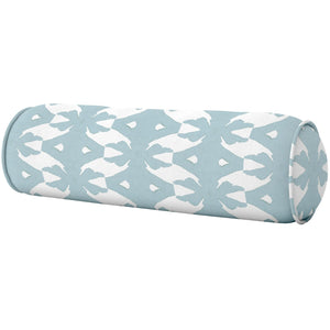 Laura Park Palm Mist Round Bolster Pillow