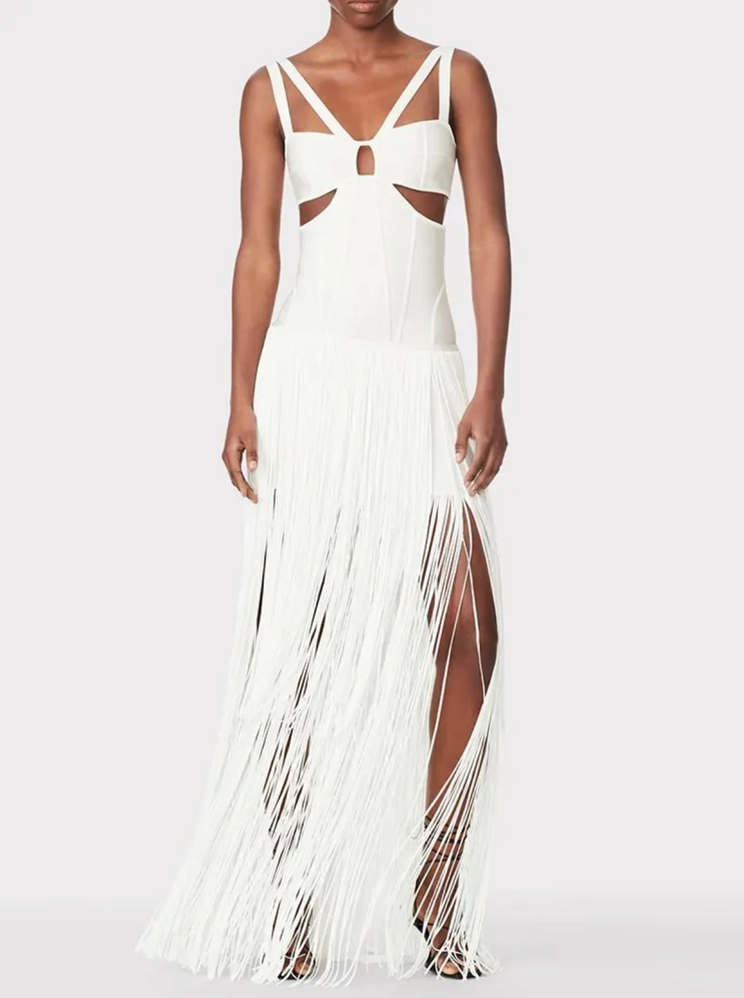 Fringe Maxi Dress PREORDER