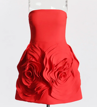 Load image into Gallery viewer, Rose Mini Dress PREORDER
