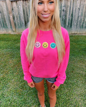 Load image into Gallery viewer, Smiley Patch Sweatshirt
