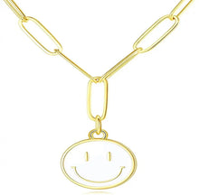 Load image into Gallery viewer, Smiley Chain Necklace
