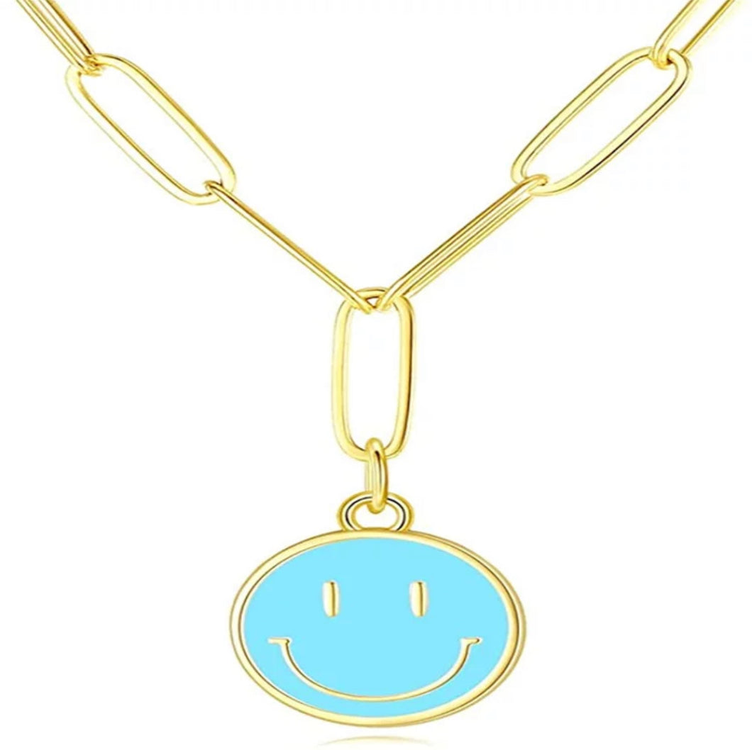 Smiley Chain Necklace